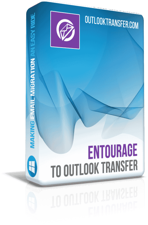 Entourage за Outlook трансфер