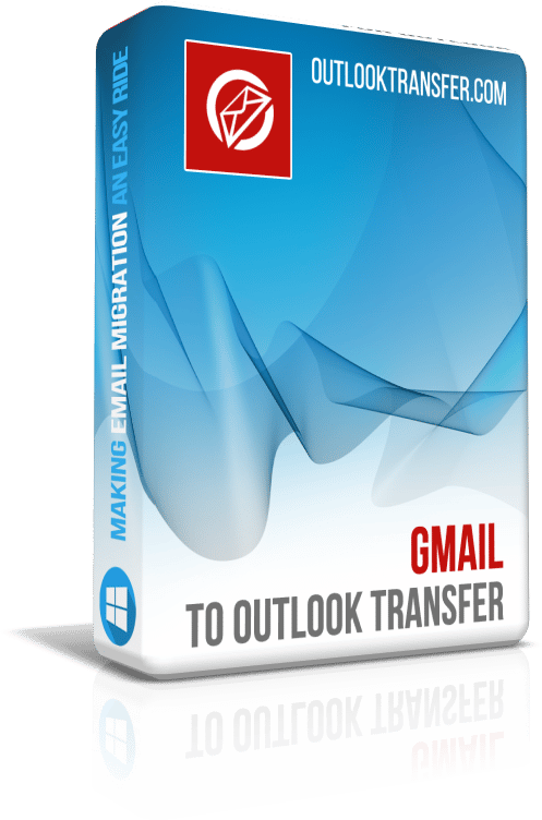 Gmail към Outlook трансфер