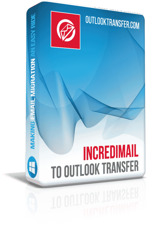 Incredimail to Outlook Transfer boxshot image