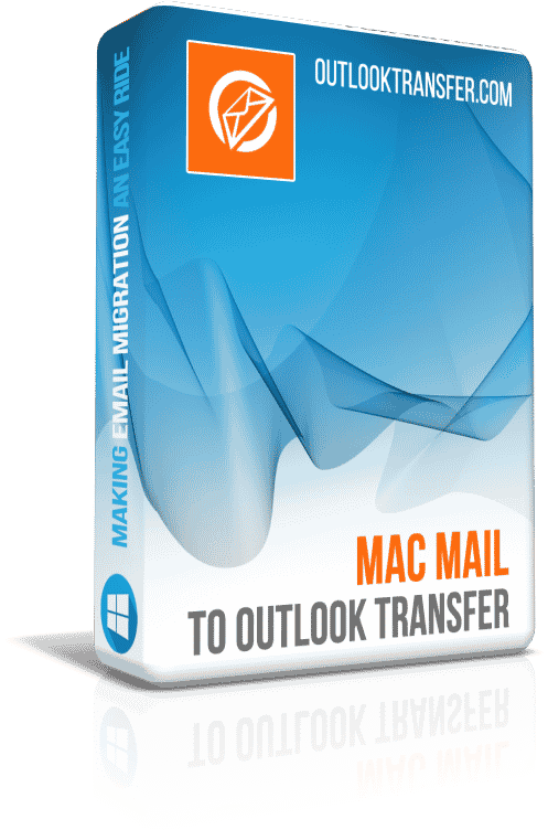 Mac Mail to Outlook Transfer boxshot image