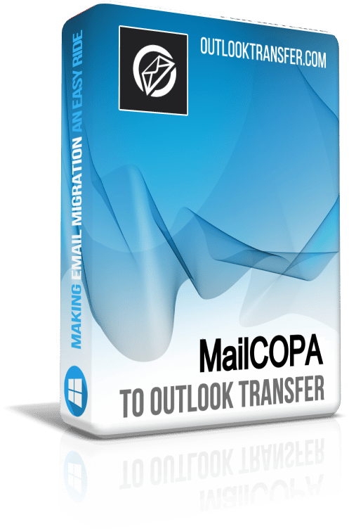 MailCOPA naar Outlook Transfer