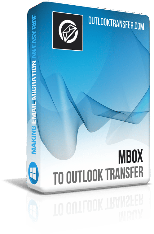 Mbox a transferência do Outlook
