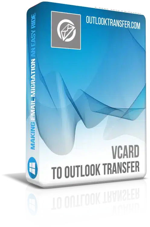 Software de transferência VCard BoxShot