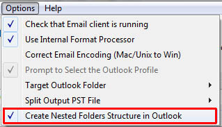 option create nested folders