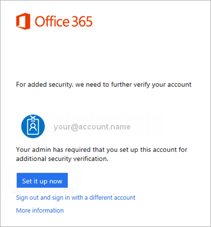 Outlook 365 Account Setup