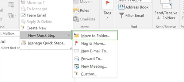 Outlook Quick Steps