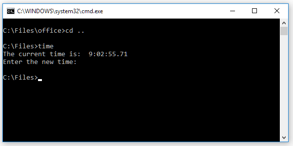 Command prompt Windows CMD