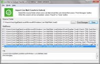 Live Mail Outlook Transfer