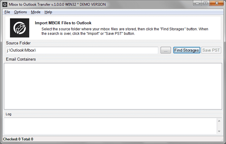 MBOX to Outlook Transfer