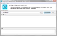 Thunderbird zu Outlook Transfer