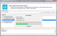 Thunderbird til Outlook Transfer