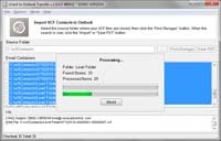 Importing vCard files to Outlook