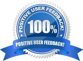 100% Gebruikers feedback tarief