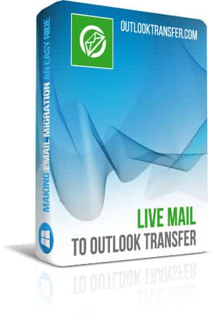 Live Mail para o Outlook Converter Box