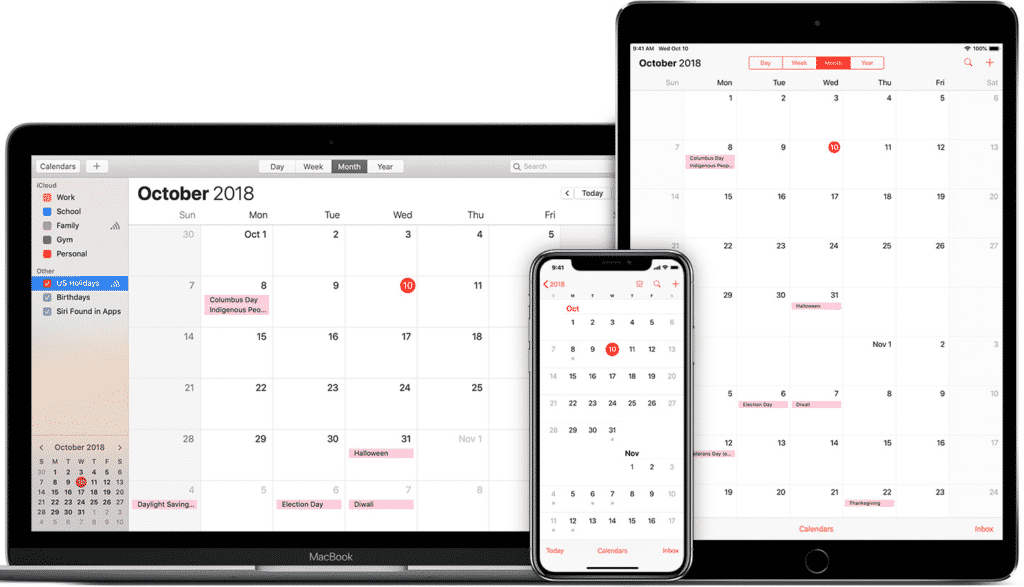 iCloud Calendar