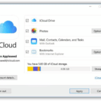 iCloud-yhteystiedot