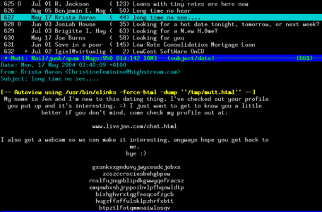 Mutt-E-Mail-Client