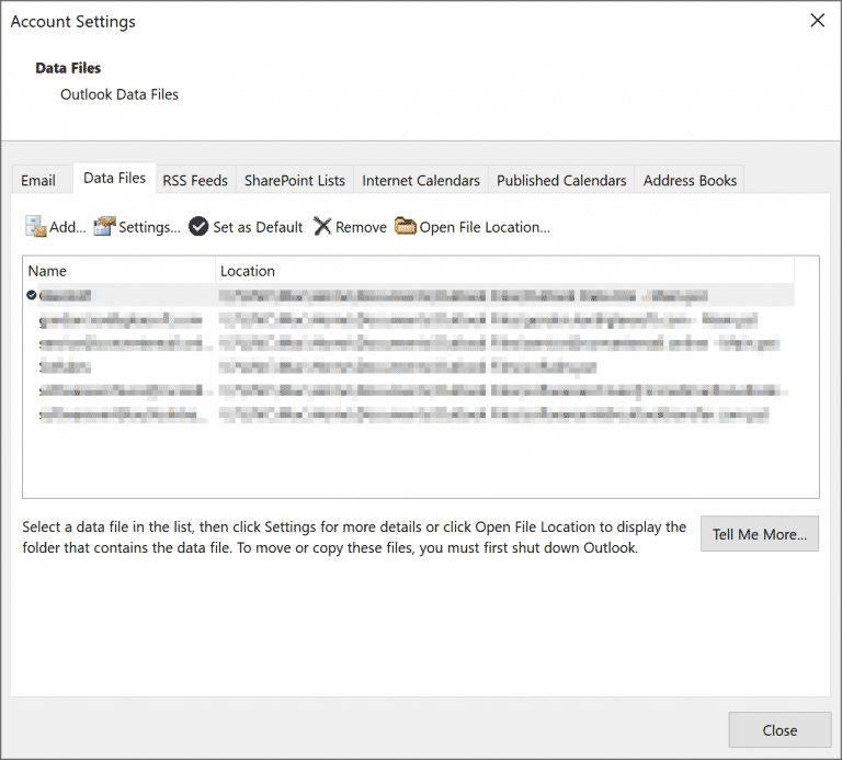 Compact Outlook data file. Why and when?