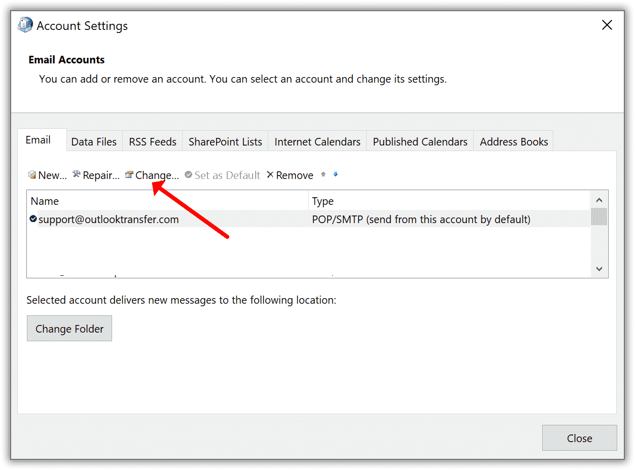 Actions Répercutées Sur Le Serveur De Messagerie