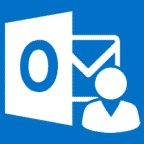 Icono de contactos de Outlook