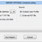 Outlook Contacts Export