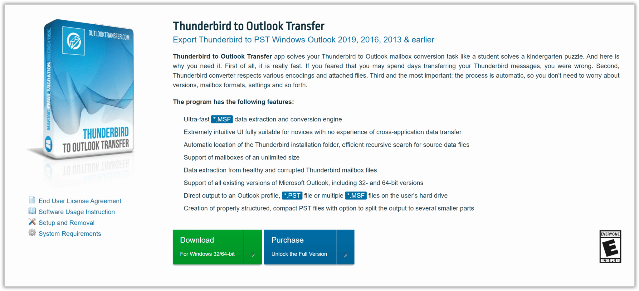 Thunderbird Dönüştürücü