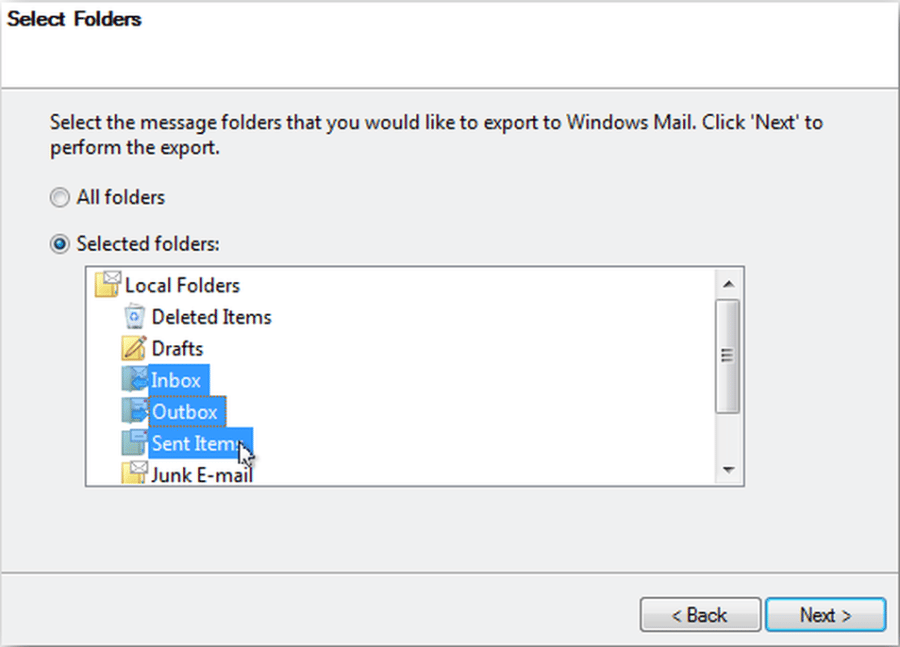 Live Mail Folder Export Windows Live Mail to Outlook - Simple Conversion Guide